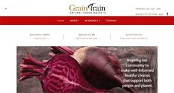 Desktop Screenshot of graintrain.coop