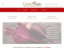 Tablet Screenshot of graintrain.coop